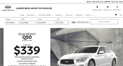 Desktop Screenshot of infinitiofsyracuse.com