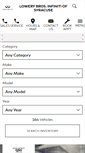 Mobile Screenshot of infinitiofsyracuse.com